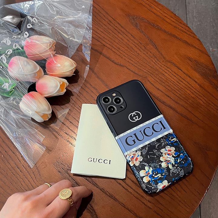 アイホン12promax/12mini gucci カバー 光沢感