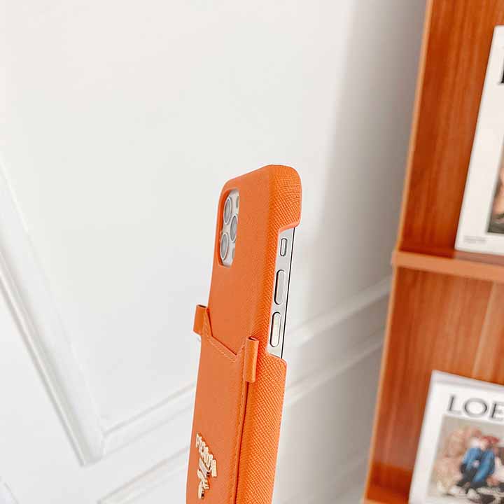iphone14plusカード収納 携帯ケースPrada