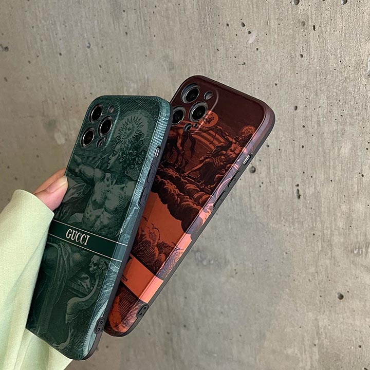 ロゴ付き iPhone 8plus/8 gucci ケース