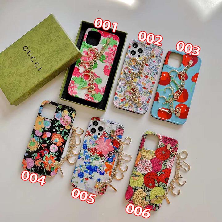 Gucci iPhone 12/12 pro max 綺麗スマホケース 田園風 花柄アイフォン 