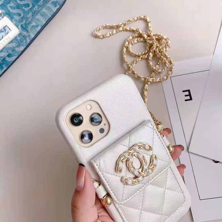 肩掛け chanel iphone15 proケース