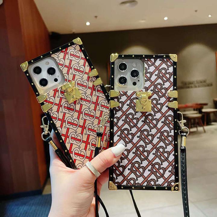 Burberry iphone16ケース 四角い