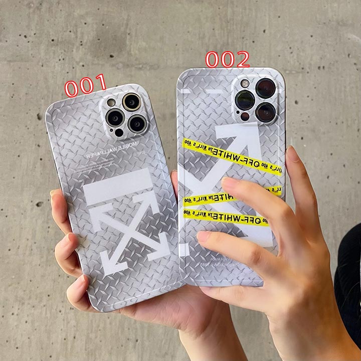 Off White iphone8 plus/8欧米風スマホケース