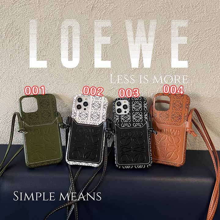 ロエベ iPhone13/14ケース 財布 ショルダーバッグtシャツloewe