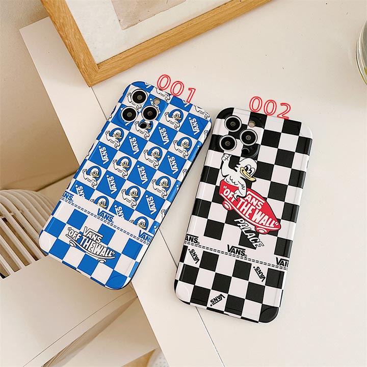 ヴァンズ iPhone 8/8Plus 携帯ケース チェック柄