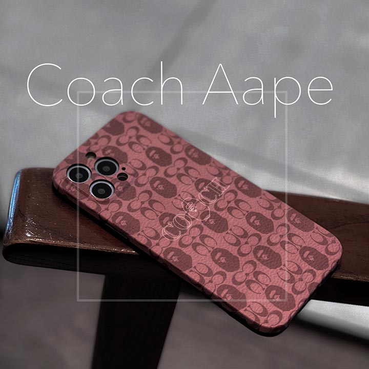 coach アイホン13 カバー 人気