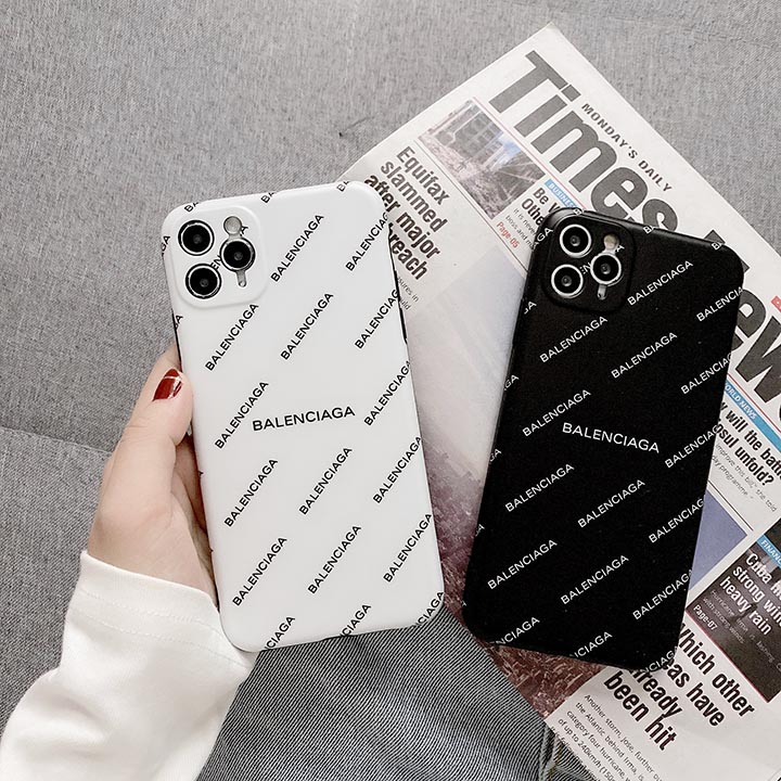 ブランド字母プリントbalenciagaiPhone 12スマホケース
