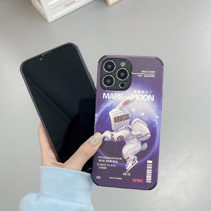 Nasa iPhone 13 ロゴ付き カバー