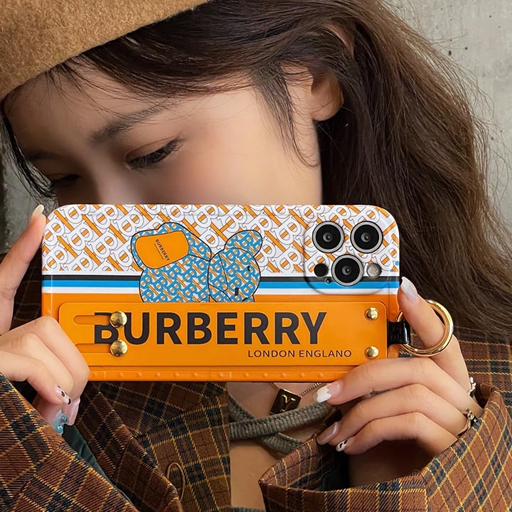 Burberry iphone16ケース くま柄