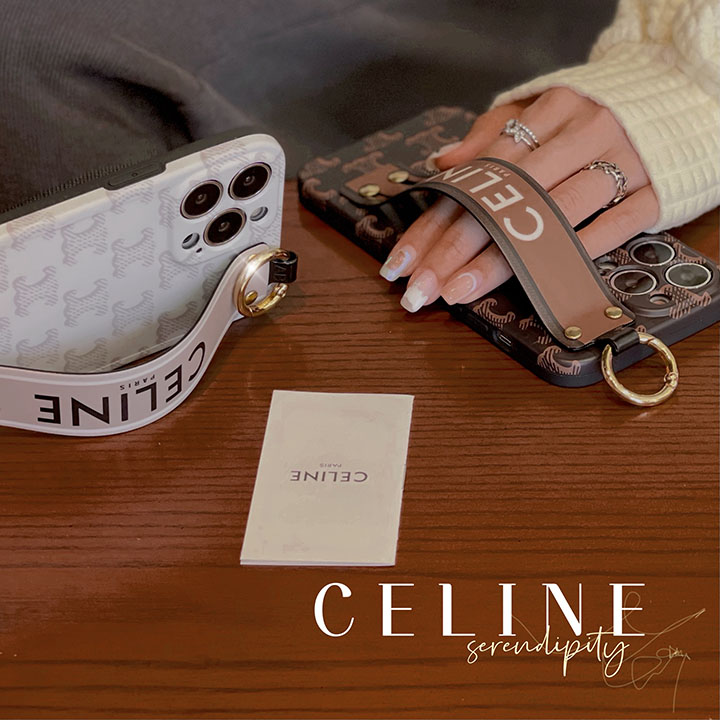 Celine iPhone 13promax/13miniブランド字母プリントスマホケース