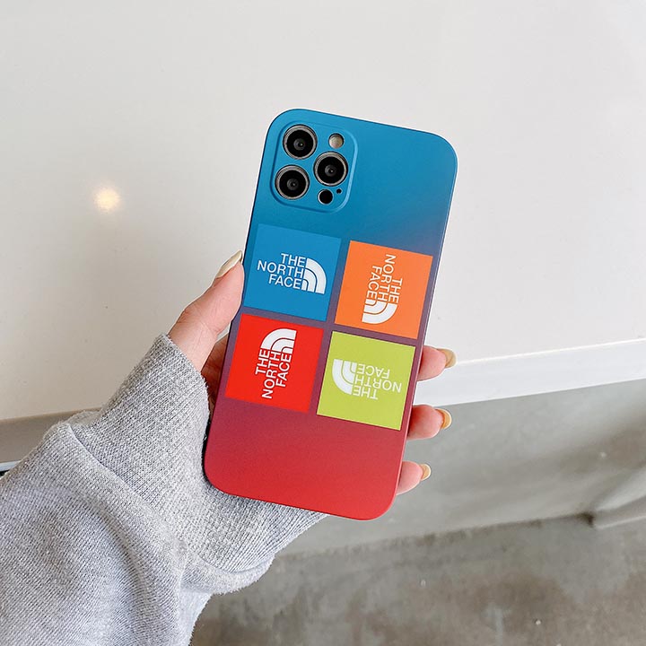 the north face iphoneXケース全面保護