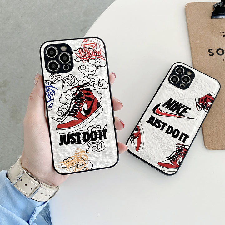 nike iPhone x/xs 革製 携帯ケース