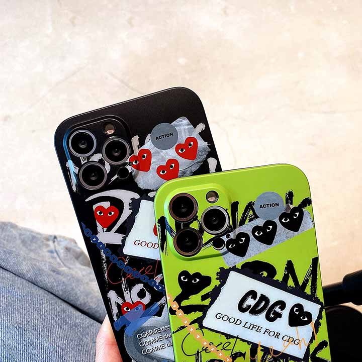 iPhone 12 pro max/12pro Comme des Garçons 携帯ケース シリコン