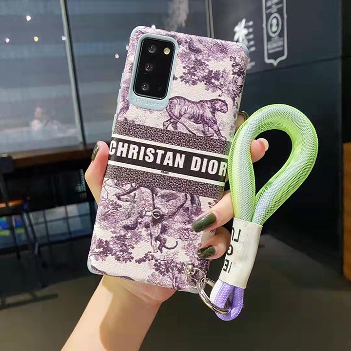 ストラップ付きディオールギャラクシー s10カバー