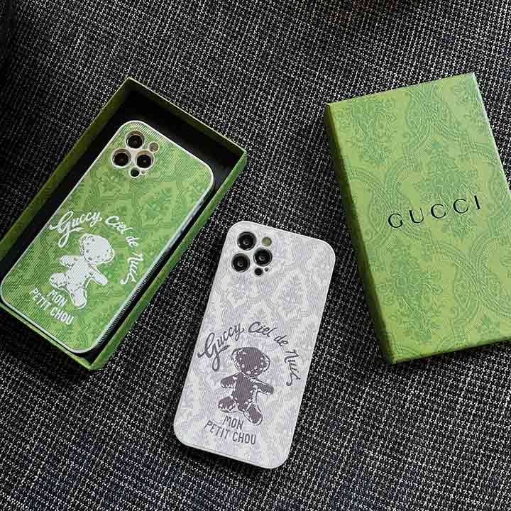 熊 くま 保護ケース アイホン8/8Plus gucci