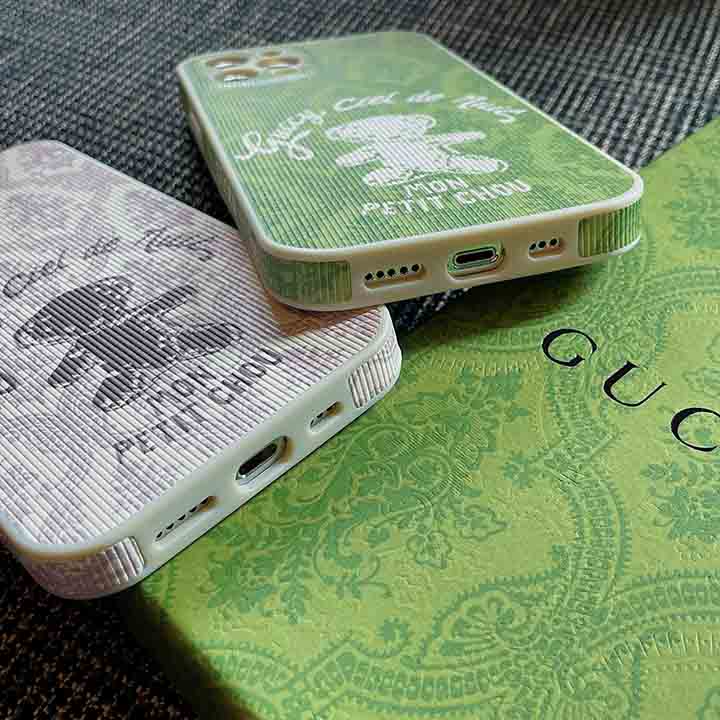 Gucci アイフォン 13 mini/13 pro max ブランド字母プリント スマホケース