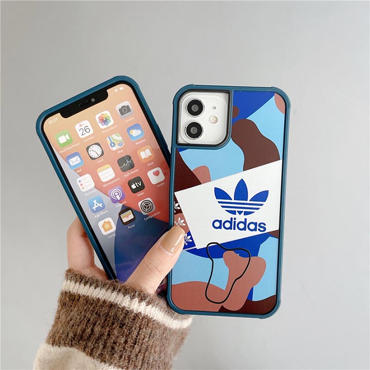 スポーツ風 保護ケース iPhone 13 pro/13pro max adidas