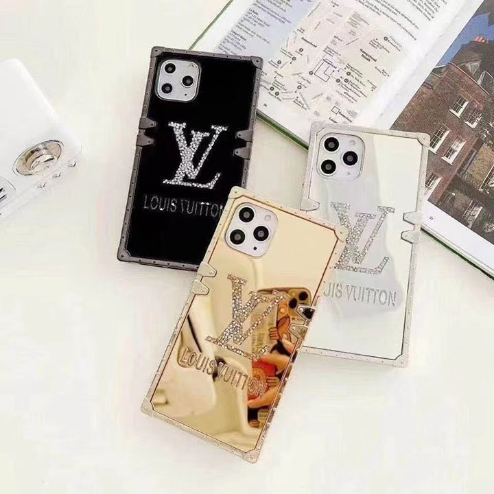 ルイヴィトン galaxy s25 s25+ アクリルケース 鏡面仕上げ キラキラ ダイヤモンド LVロゴ Galaxy s24/s24ultraケース 四角保護 耐衝撃 高级 ヴィトン iphone16/16plusケース メンズ レデイース 大人気 オシャレ