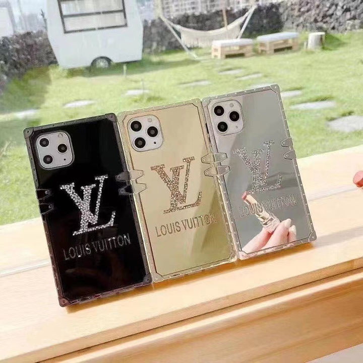 ルイヴィトン galaxy s25 s25+ アクリルケース 鏡面仕上げ キラキラ ダイヤモンド LVロゴ Galaxy s24/s24ultraケース 四角保護 耐衝撃 高级 ヴィトン iphone16/16plusケース メンズ レデイース 大人気 オシャレ