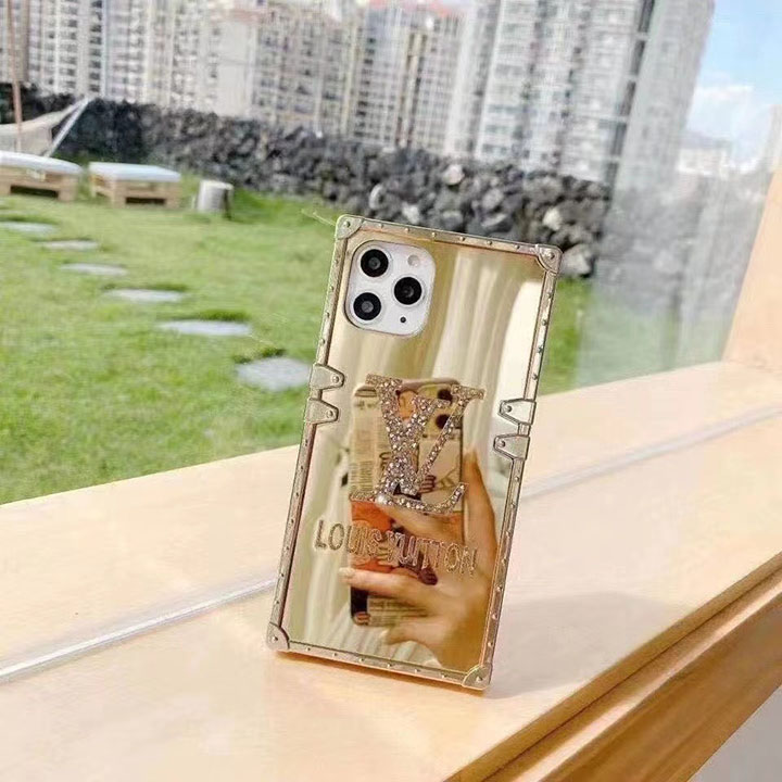 ルイヴィトン galaxy s25 s25+ アクリルケース 鏡面仕上げ キラキラ ダイヤモンド LVロゴ Galaxy s24/s24ultraケース 四角保護 耐衝撃 高级 ヴィトン iphone16/16plusケース メンズ レデイース 大人気 オシャレ