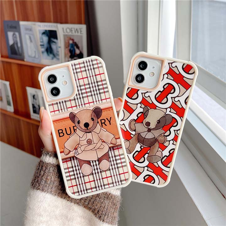 Burberry iPhone x/xsロゴ付きスマホケース