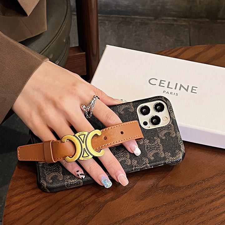 celine アイフォーン12 pro max/12pro 女性力満点 保護ケース