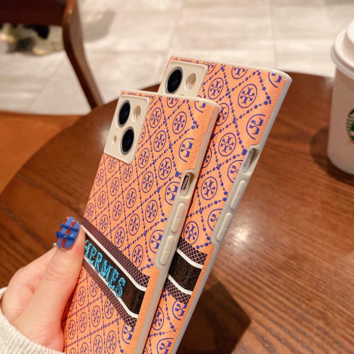 アイホン12/12Pro スマホケース シンプル風 hermes