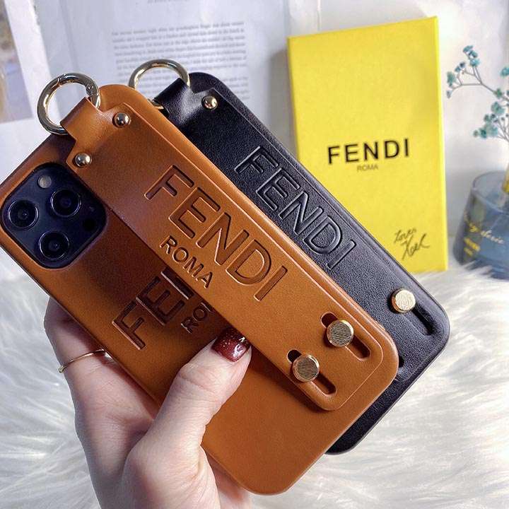 シンプル風 アイホン12 pro/12mini Fendi ケース