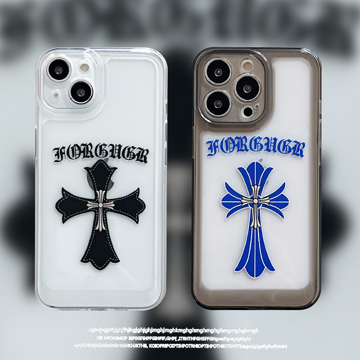 全面保護 iphoneXR Chrome Hearts 保護ケース