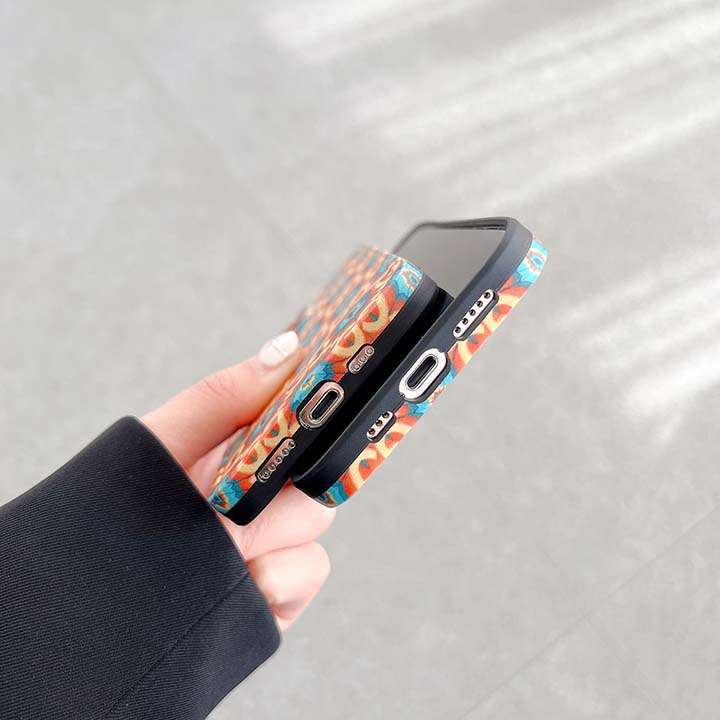 ロゴ付き アイフォーン13 mini/13 スマホケース Gucci