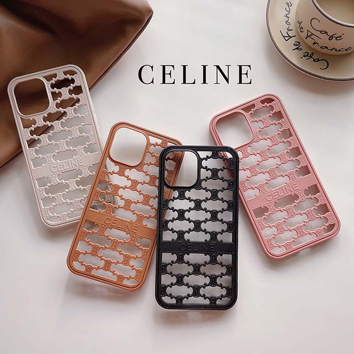 celine アイホン13proシリコン保護ケース