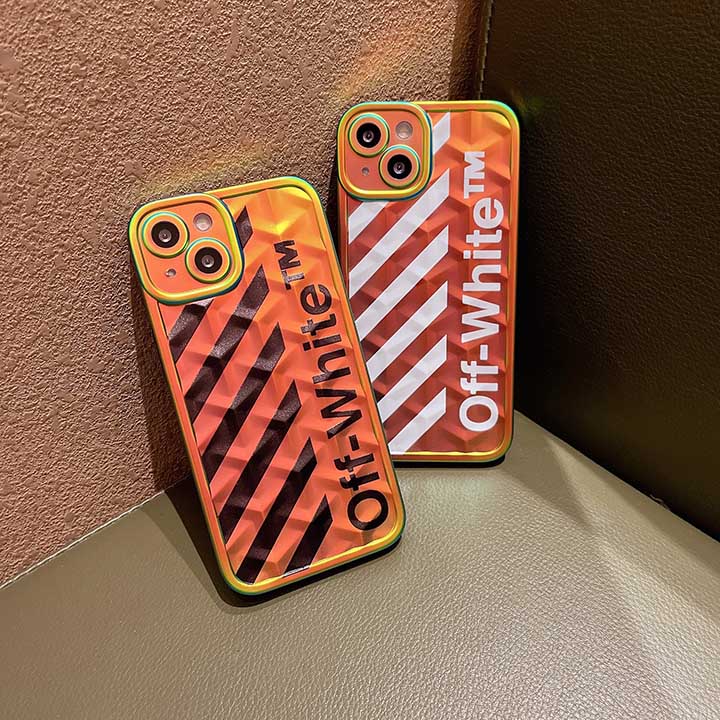 レーザー 保護ケース iphone12 pro/12 Off White