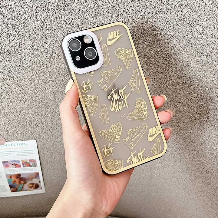 ナイキiPhone 13 mini/13 pro max保護ケースブランド字母プリント