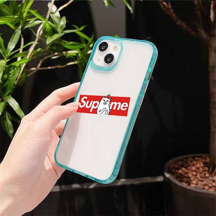 iphonexsmaxカバーSupremeアニメ風