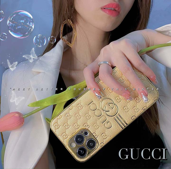 Gucci アイフォーン13 pro max電気メッキケース