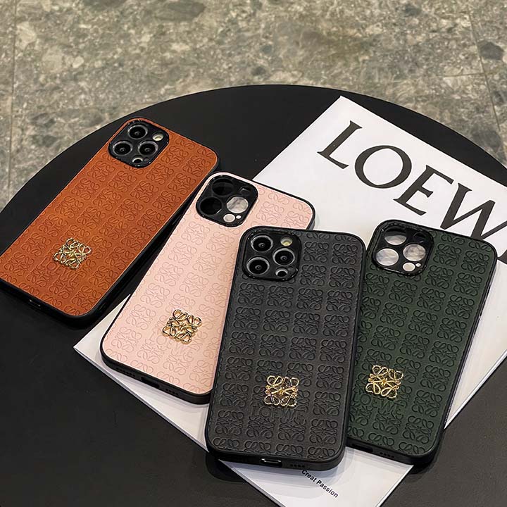 金属ロゴ付きアイフォン 13Pro/13Loewe保護ケース