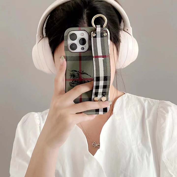 iphone16ケース バーバリー風
