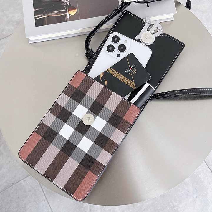 burberry galaxy s9プラスチェック柄保護ケース