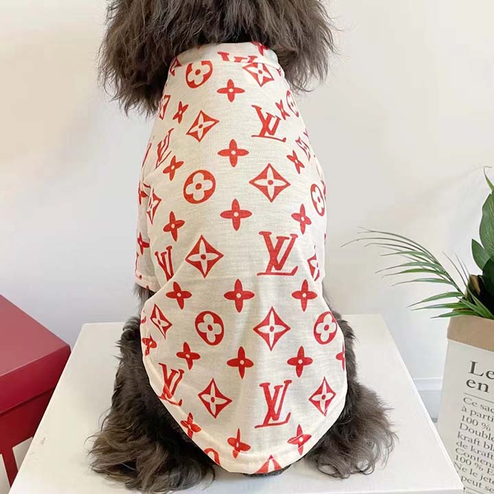 ペットウェア 犬Tシャツ ヴィトン