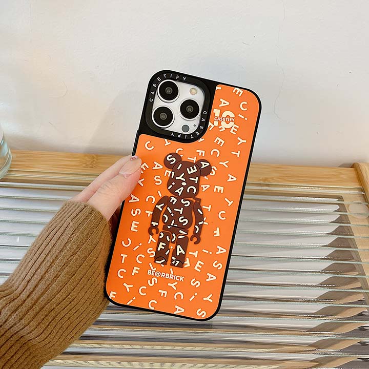 ベアブリックカバーiPhone 8Plusシリコン