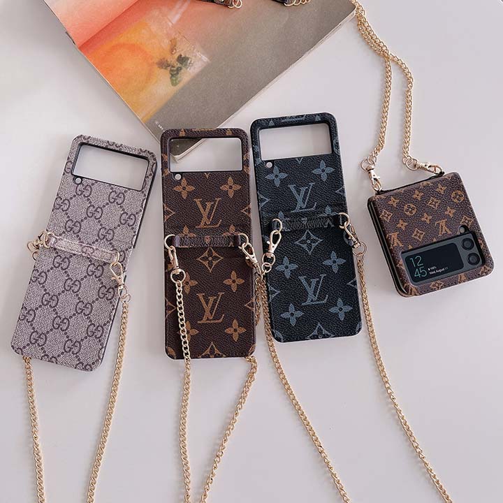 GalaxyZFlip4 vuitton 保護ケース