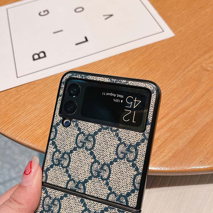 galaxy ZFlip3 vuitton 定番柄 保護ケース