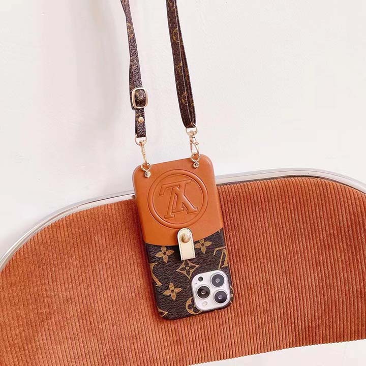 lv iphone16ソフトケース斜めがけ