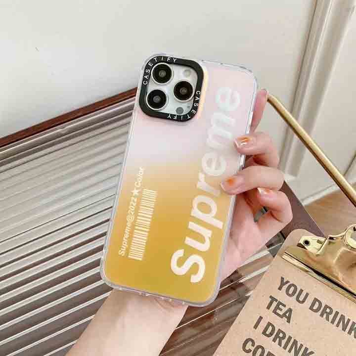 iPhone 13 pro max/13pro 芸能人愛用 携帯ケース supreme