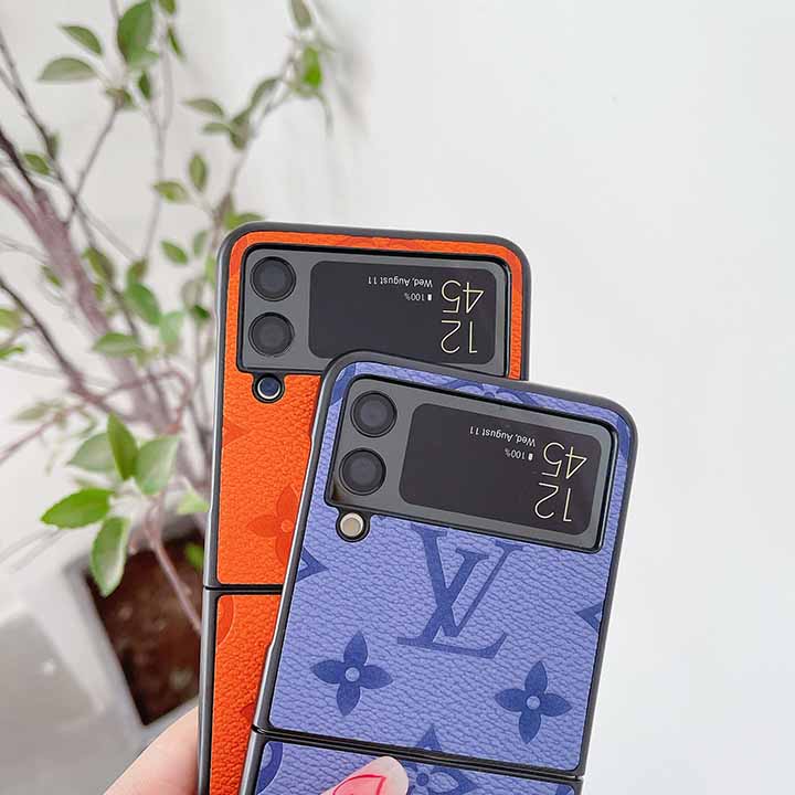 lv galaxy ZFlip6ケース PUレザー