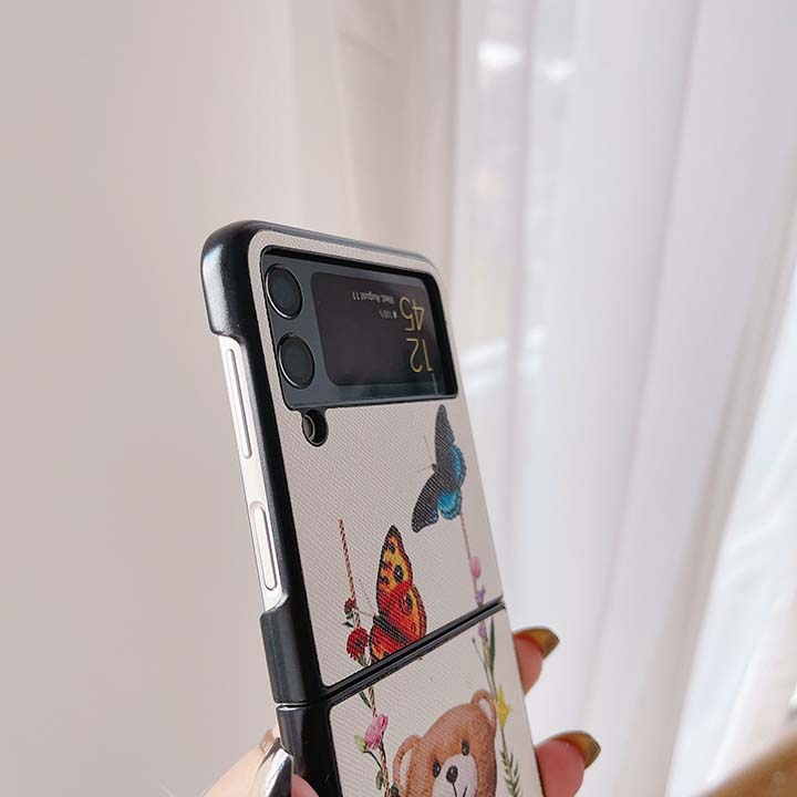ハイブランド zfold 6ケース くま柄