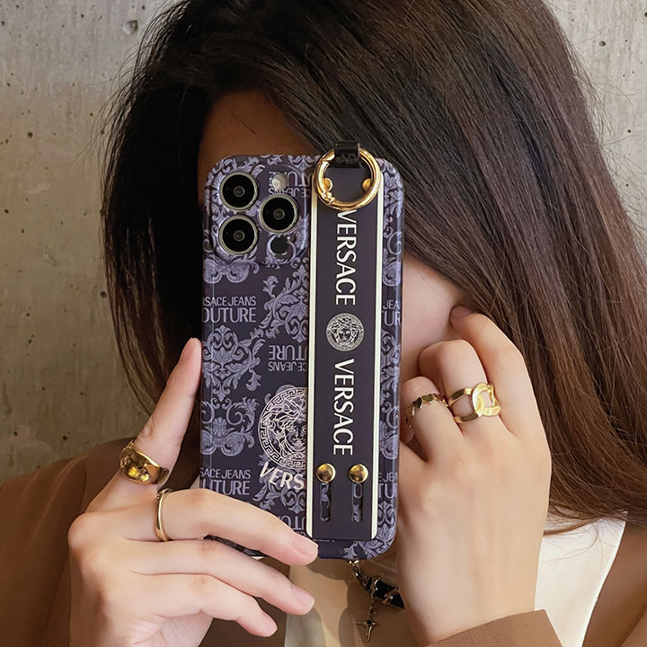 欧米風 カバー iPhone 14Pro Versace