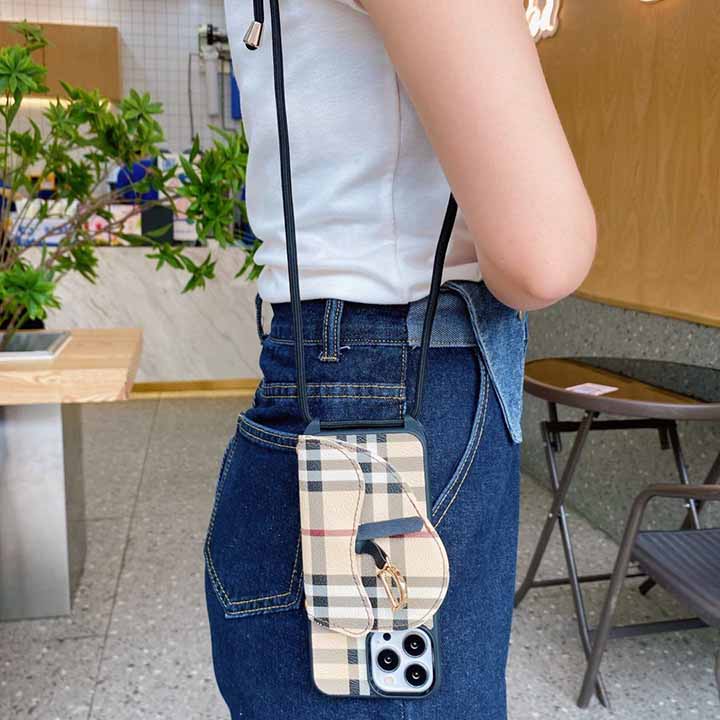 バーバリー カード収納 iPhone13プロマックスケース