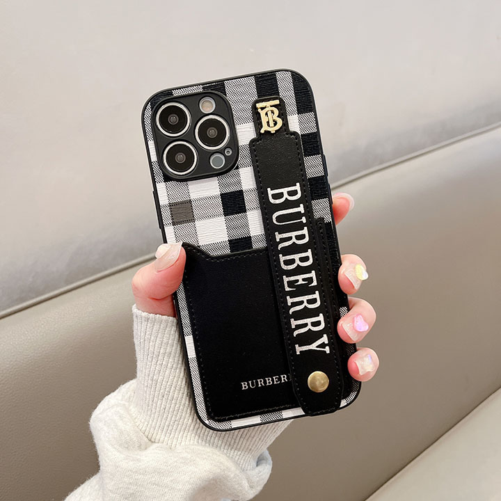 burberry iphone13 pro/13pro max 売れ筋 ケース ブランド字母プリント 