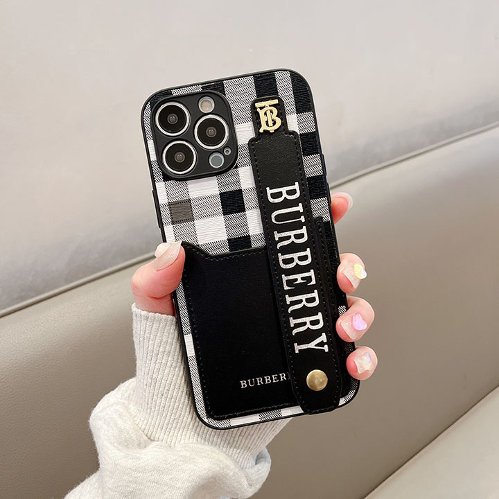 皮製Burberryケースiphone13 pro/13pro max